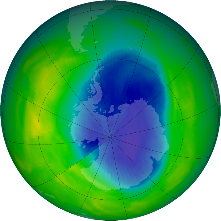 Ozone Map 1984-10-23